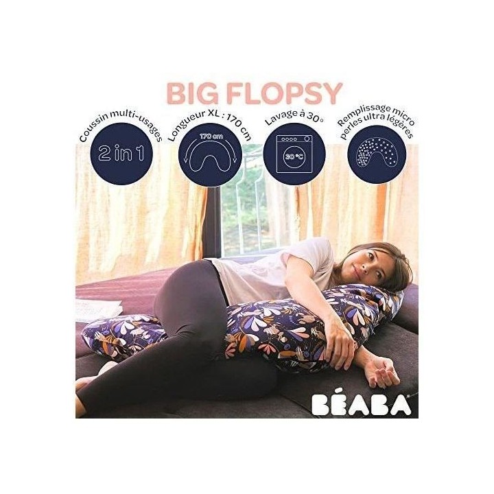 RED CASTLE Big Flopsy™ - Fleur de coton Gris Perle