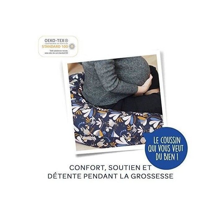 RED CASTLE Big Flopsy™ - Fleur de coton Gris Perle