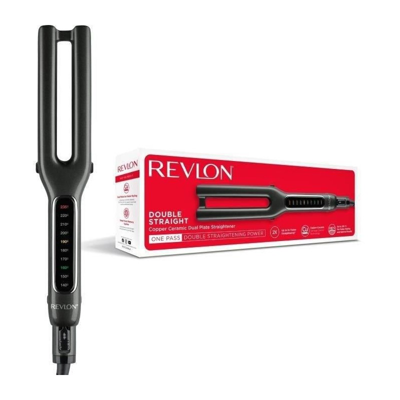 Lisseur double plaque REVLON RVST2204