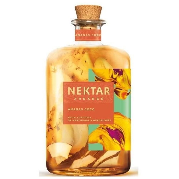 Nektar - Rhum arrangé - Ananas Coco - 28,0% Vol. - 70 cl