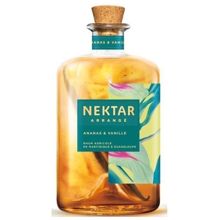 Nektar - Rhum arrangé - Ananas & Vanille - 28,0% Vol. - 70 cl