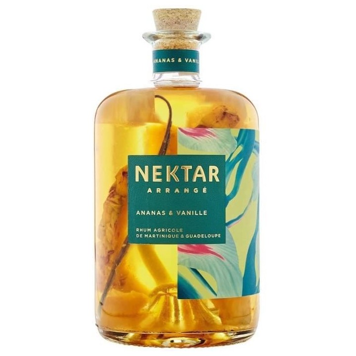 Nektar - Rhum arrangé - Ananas & Vanille - 28,0% Vol. - 70 cl