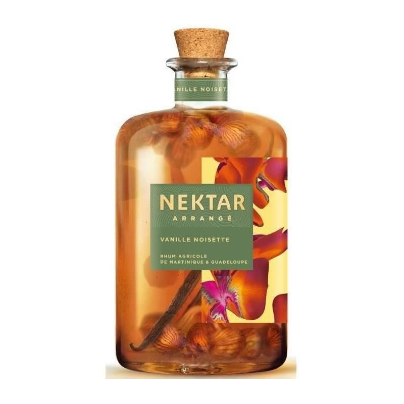 Nektar - Rhum arrangé - Vanille Noisette - 28,0% Vol. - 70 cl