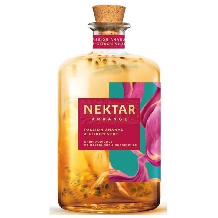 Nektar - Rhum arrangé - Passion Ananas & Citron Vert - 28,0% Vol. - 7