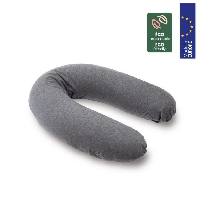 Babymoov Coussin de Maternité doomoo Buddy Chiné Anthracite