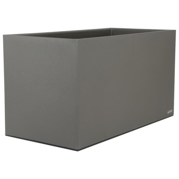 Bac a fleurs GRANIT - 60x30 cm - Gris