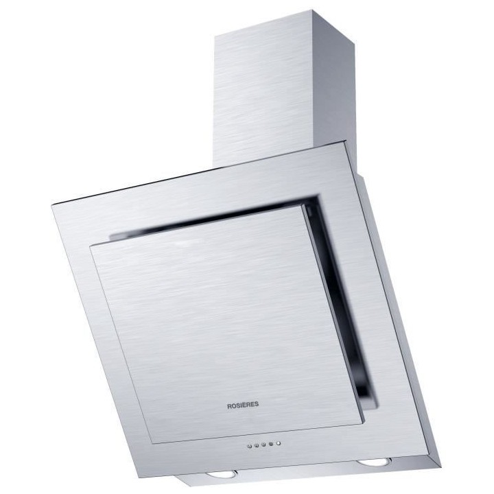 Hotte décorative ROSIeRES RDX6MX - L 60 cm - Inox - 66 dB - 4 vitesse