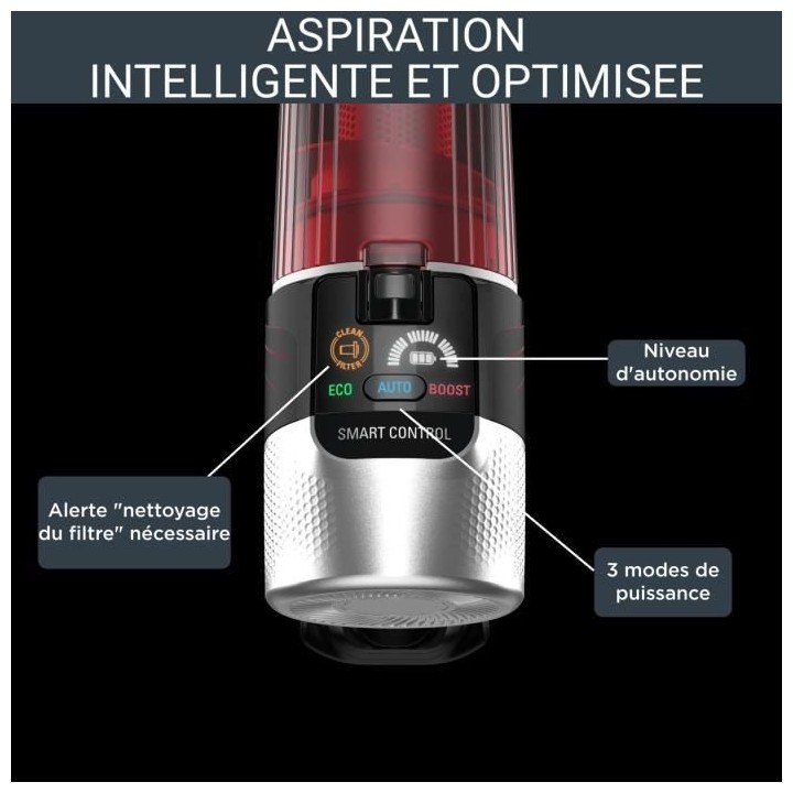 ROWENTA X-Force Flex 9.60 RH2078WO Aspirateur Balai sans fil multifonc
