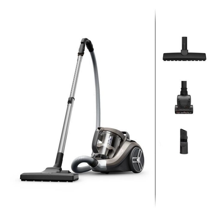 ROWENTA RO4B50EA Aspirateur sans sac, Basse consommation 900 W max, Ha