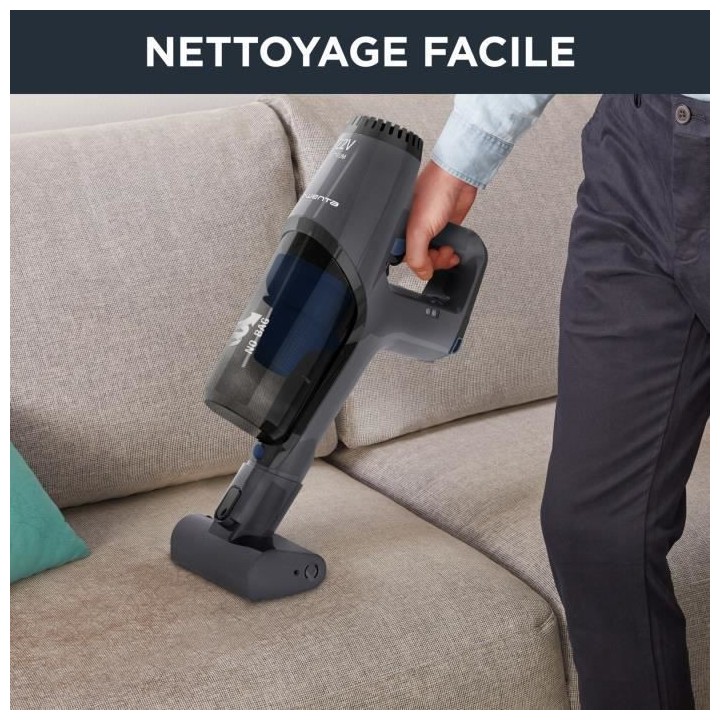 ROWENTA X-Pert 3.60, Aspirateur balai sans fil multifonction, Tube fle