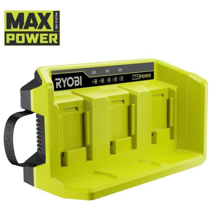 Chargeur 36V 3 ports 4,0 A RYOBI MAXPOWER