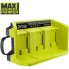 Chargeur 36V 3 ports 4,0 A RYOBI MAXPOWER