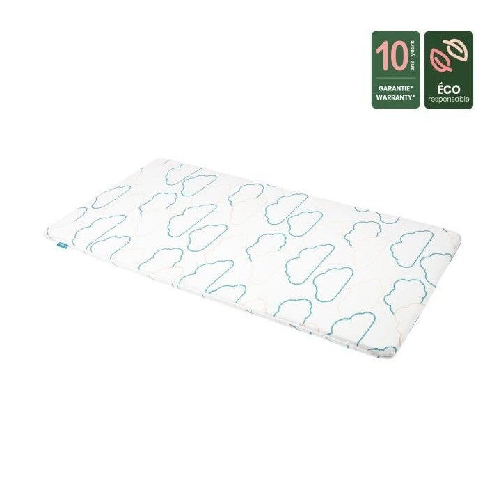 Babymoov Matelas de voyage Cosy'Lite Nomad 60x120cm, oeko Tex, Eco-con