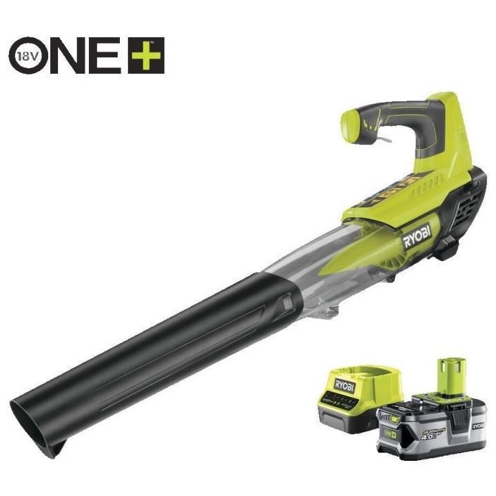 Souffleur 18V Turbo Jet - vitesse max. soufflerie 160 km/h - 1 batteri