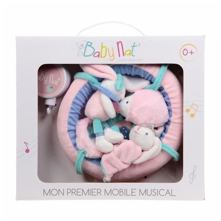 BABY NAT' Pom et Berry - Mobile Musical Berry