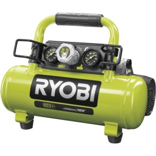 Compresseur a cuve RYOBI 18V One Plus - 4L - Sans batterie ni chargeur