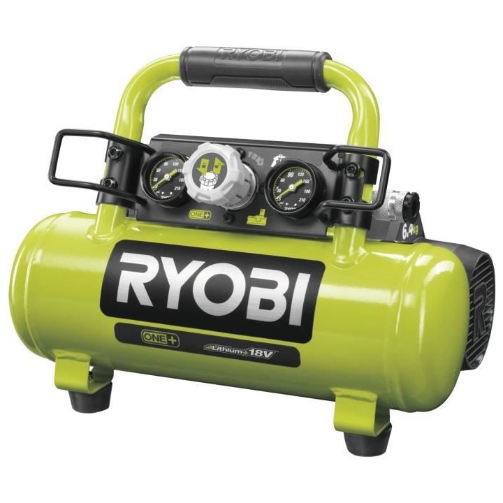 Compresseur a cuve RYOBI 18V One Plus - 4L - Sans batterie ni chargeur