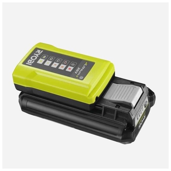 1 batterie lithium+ 36V - 2,0 Ah et 1 chargeur standard 1,7 A RYOBI MA