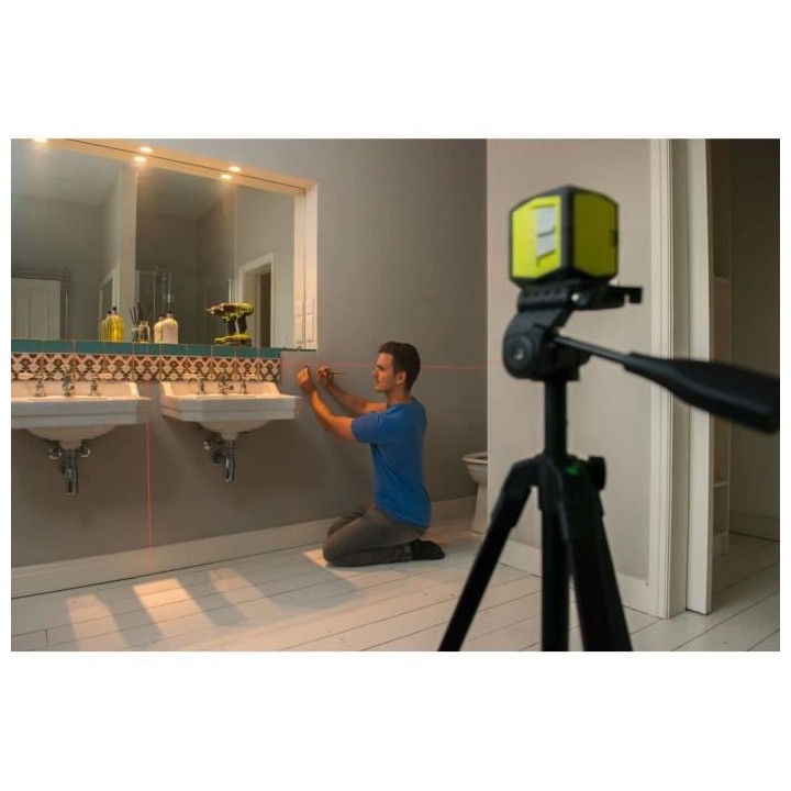 RYOBI Laser croix rouge - portée 10m - RBCLLR1