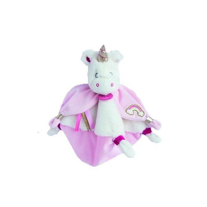 BABY NAT' Poupi et poussieres d'étoiles - Doudou Licorne Poussiere d'