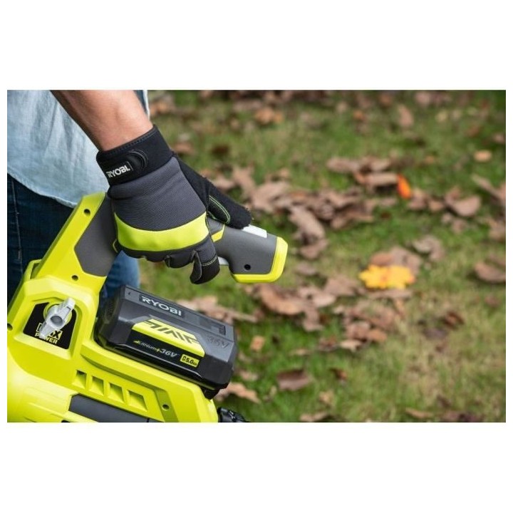 Souffleur 36V Turbo Jet - vitesse max. soufflerie 152 km/h - poignée