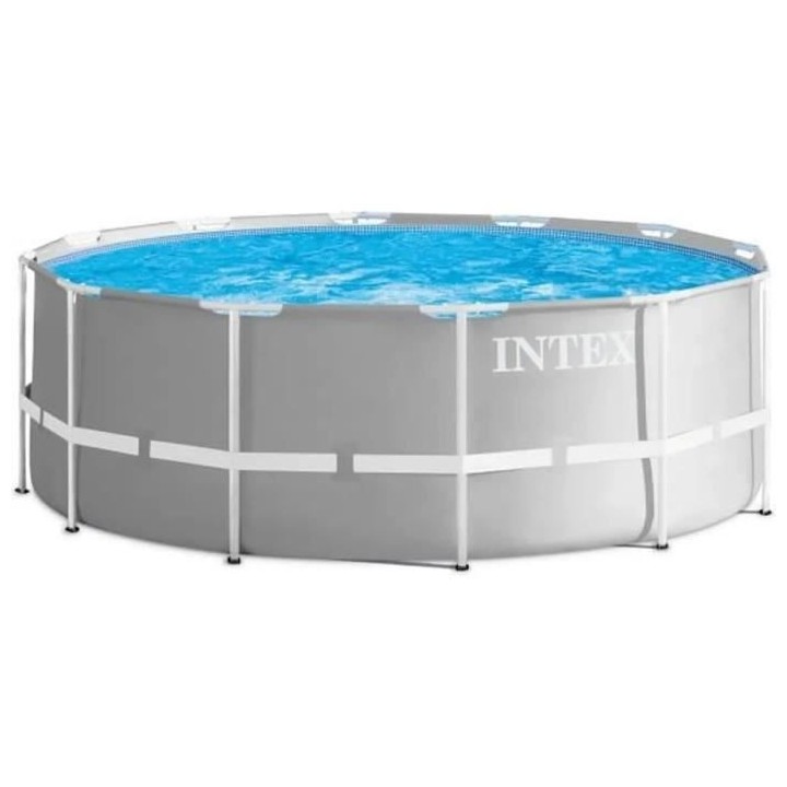 Intex - 26718FR - Kit piscine prism frame ronde tubulaire ø 3,66 x 1,