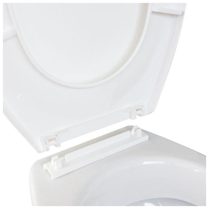 ABATTANT FIRST BLANC - POLYPROPYLENE