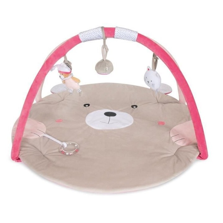 BABY NAT' Brioche et Polochon - Tapis d'éveil Brioche