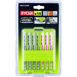 RYOBI Coffret 10 lames pour...