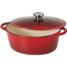 SITRAM SITRASLOW Cocotte ovale en fonte d'acier émaillée - L36 cm - 9L