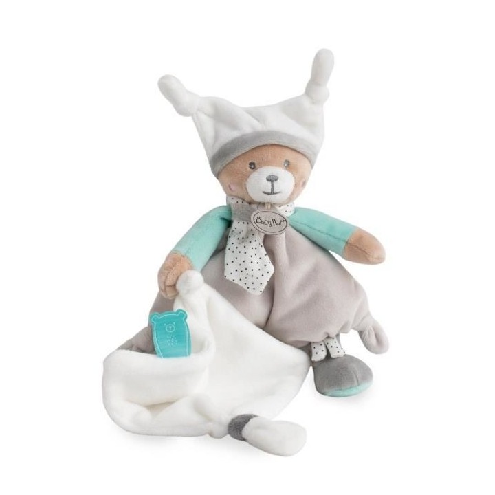 BABY NAT' Brioche et Polochon - Pantin avec doudou Polochon