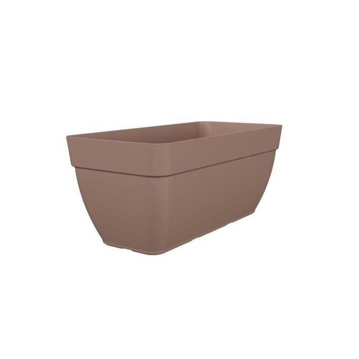 Jardiniere CAPRI CAMPANA XL - Plastique - 80 cm - Taupe - ARTEVASI