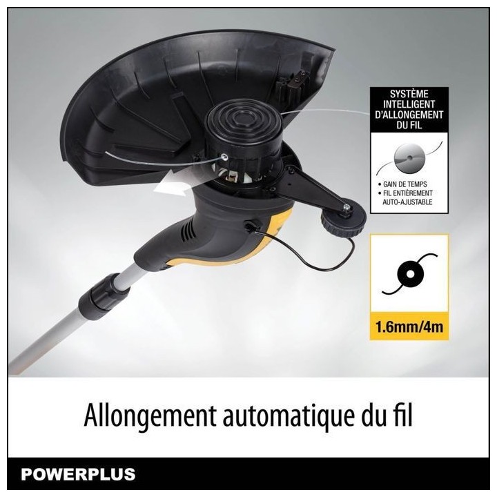 Powerplus Coupe-Bordure Électrique POWXG30033 - 500 W, 320 mm Ø, Jar