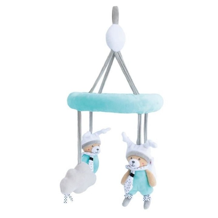 BABY NAT' Brioche et Polochon - Mobile musical Polochon