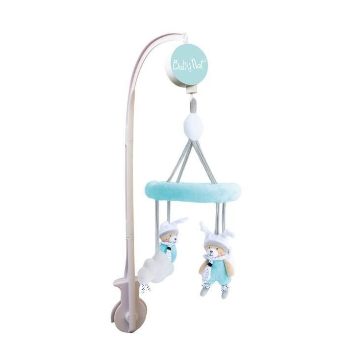 BABY NAT' Brioche et Polochon - Mobile musical Polochon