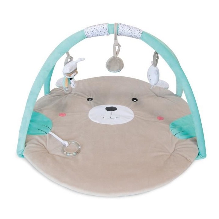 BABY NAT' Brioche et Polochon - Tapis d'éveil Polochon