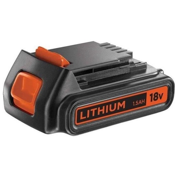 Batterie 18V 1,5Ah BLACK+DECKER - BL1518-XJ