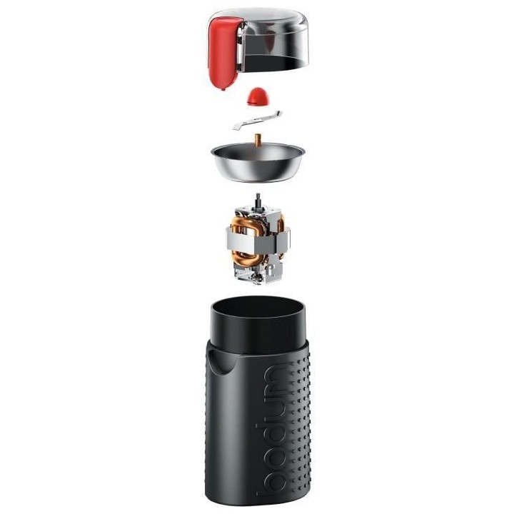 BODUM - Moulin a café électrique a lamelles, 150 W, mat