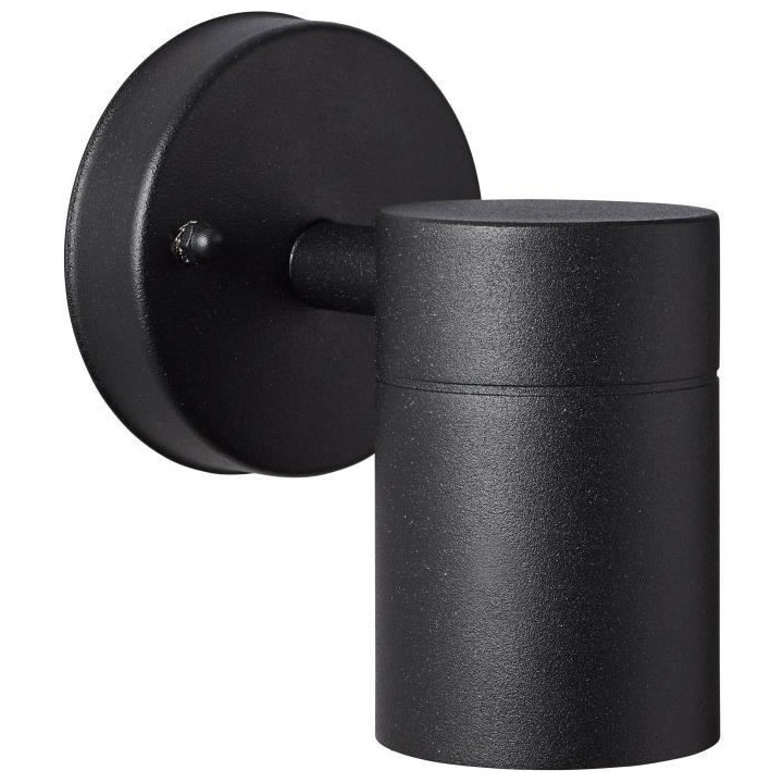 JANDY Applique extérieure, noir, GU10 max 20W, ampoule non incluse