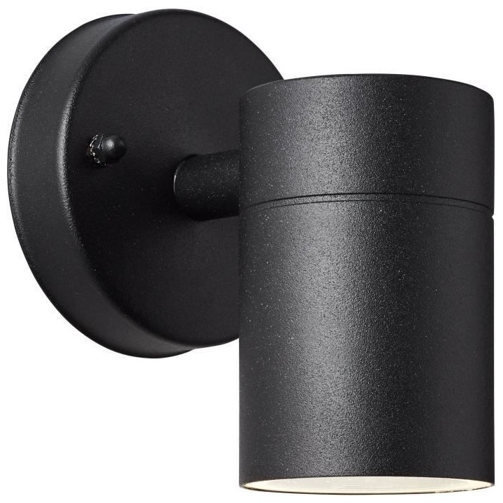 JANDY Applique extérieure, noir, GU10 max 20W, ampoule non incluse