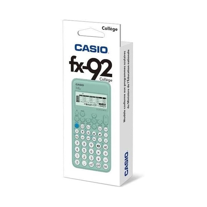 Calculatrice scientifique - CASIO - College - FX-92+