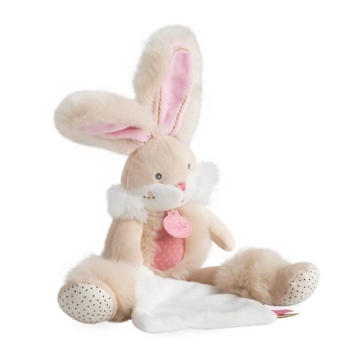 BABY NAT' Papuche et Frisounours - Pantin avec doudou Papuche