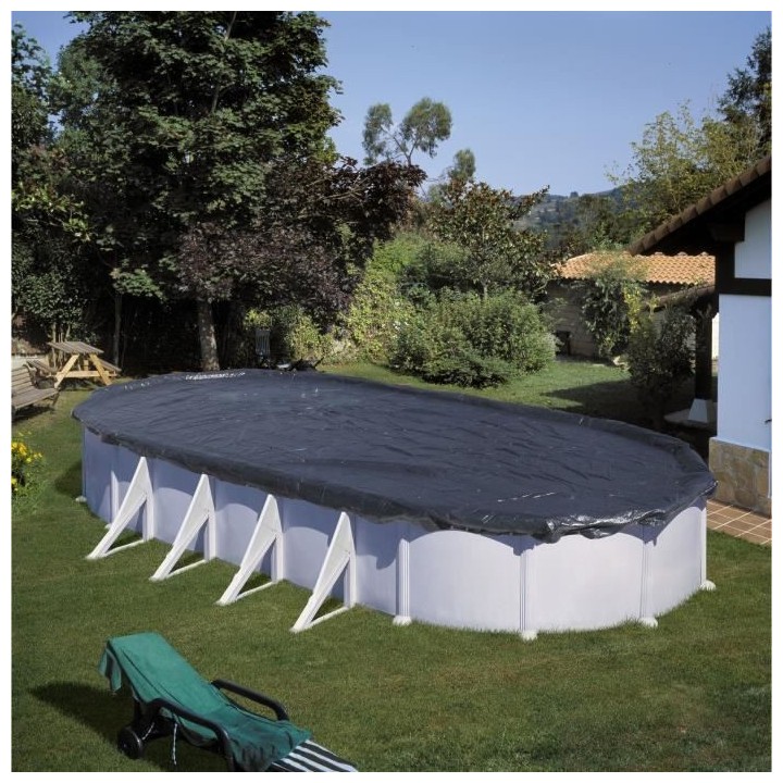 GRE - CIPROV501 - Bâche hiverde 120g/m² pour piscine de 5,00m x 3,00