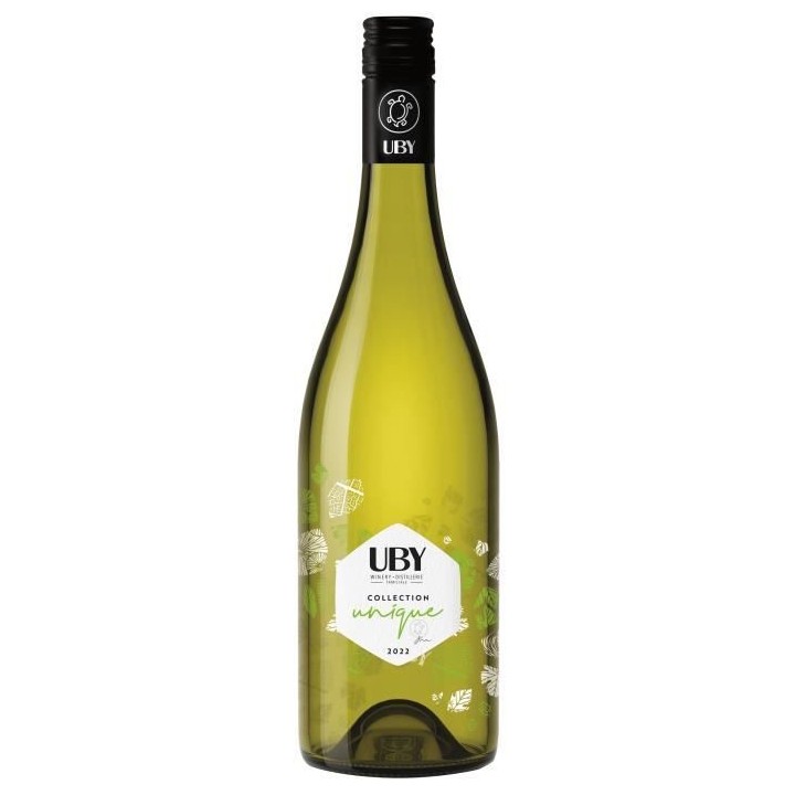 Uby Collection Unique 2022 Côtes de Gascogne - Vin blanc du Sud-Ouest