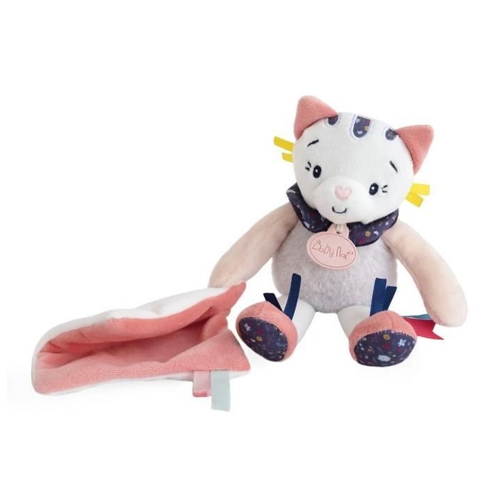 BABY NAT' Pépin et Pollen - Pantin avec doudou Pollen 22cm