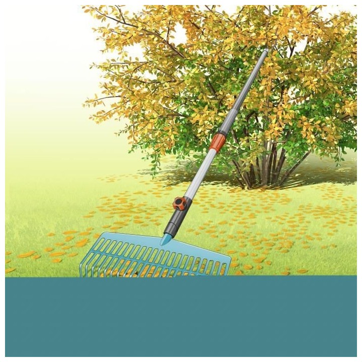 GARDENA Manche téléscopique 90cm -145cm Combisystem | Support outils