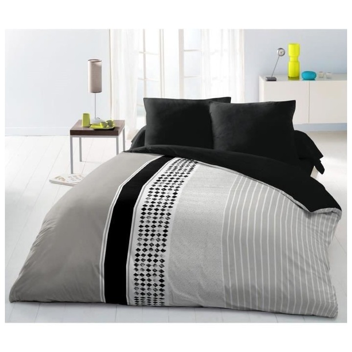 MIMOSA Parure de couette Microfibre 100% polyester - 1 housse de couet