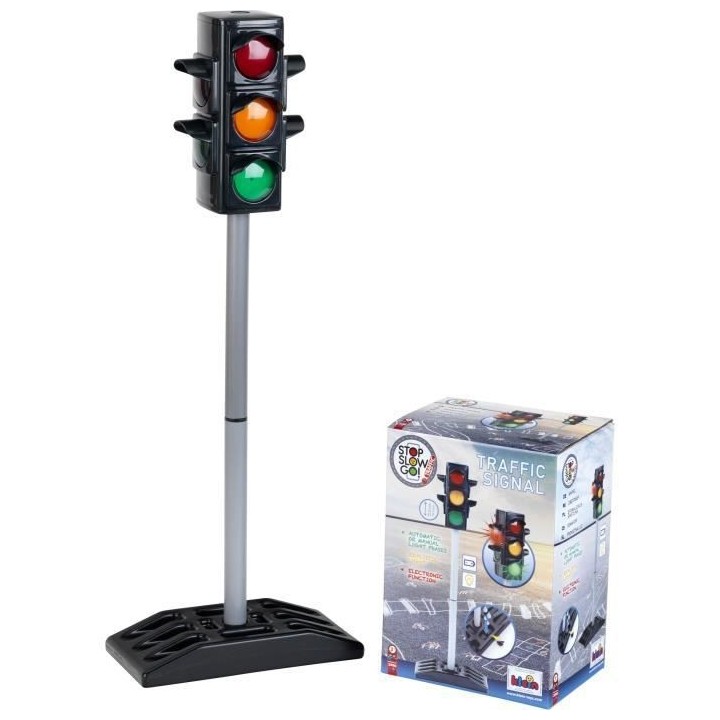 Feu tricolore électronique avec fonctionnement manuel et automatique