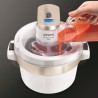 KRUPS Sorbetiere, Capacité 1,6 L, Utilisation simple, Couvercle anti-éclaboussure, Machine a glace, Cremes glacées, Sorbets G