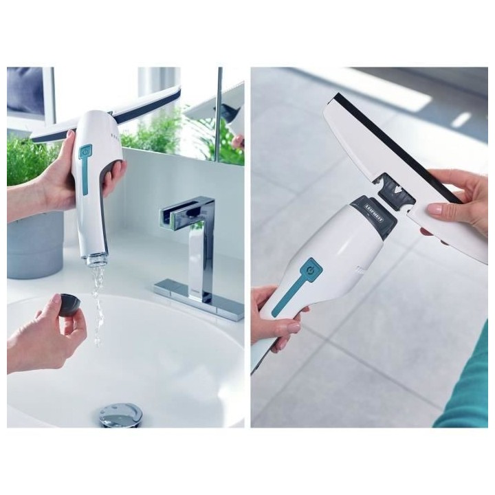 LEIFHEIT 51035 - Aspirateur a vitres et salle de bains Nemo - Réservo